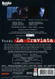 Giuseppe Verdi (1813-1901): La Traviata, DVD