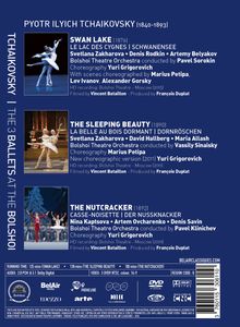 Bolshoi Ballett: Tschaikowsky, 3 DVDs