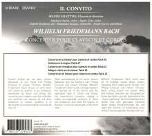 Wilhelm Friedemann Bach (1710-1784): Cembalokonzerte D-Dur, e-moll, a-moll (Falck 41, 43, 45), CD