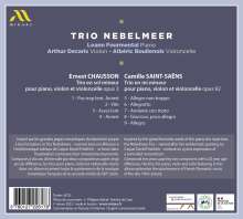 Trio Nebelmeer - Chausson / Saint-Saens, CD