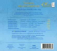 Jean Philippe Rameau (1683-1764): Pieces de Clavecin en concerts Nr.1-5 (Orchesterversion), CD
