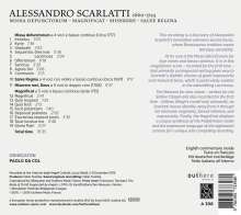 Alessandro Scarlatti (1660-1725): Missa Defunctorum, CD