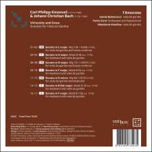 Carl Philipp Emanuel &amp; Johann Christian Bach - Virtuosity and Grace, CD