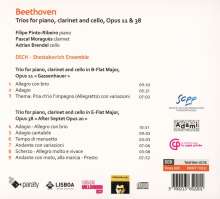 Ludwig van Beethoven (1770-1827): Klarinettentrios op.11 &amp; op.38, CD