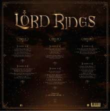 The City Of Prague Philharmonic Orchestra: Filmmusik: Music From The Lords Of The Rings Trilogy (Clear Vinyl), 3 LPs