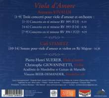 Antonio Vivaldi (1678-1741): Konzerte für Viola d'amore RV 393-395, CD