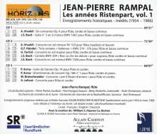 Jean-Pierre Rampal - Die Ristenpart-Jahre Vol.1, 3 CDs