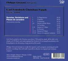 Carl Friedrich Christian Fasch (1736-1800): Klavierwerke, CD