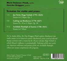Duo Brüggen-Plank - Sonaten für Violine &amp; Klavier, CD