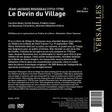 Jean-Jacques Rousseau (1712-1778): Le Devin du Village, 1 CD und 1 DVD