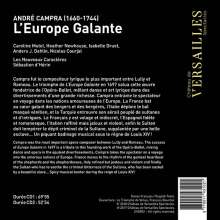 Andre Campra (1660-1744): L'Europe Galante, 2 CDs