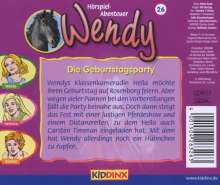 Wendy Folge 26: Die Geburtstagsparty, CD
