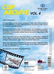 Clip Archive Vol.4 DVD, DVD
