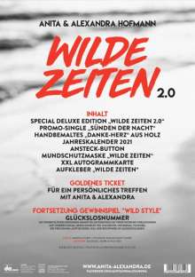 Anita &amp; Alexandra Hofmann: Wilde Zeiten 2.0 (Herz an Herz Box), 2 CDs, 1 Single-CD und 1 Merchandise