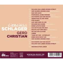 Gerd Christian: Lieblingsschlager, CD