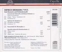 Dietrich Erdmann (1917-2009): Cellokonzert, CD