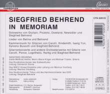 Siegfried Behrend in Memoriam, 2 CDs