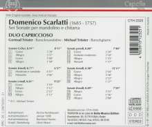Domenico Scarlatti (1685-1757): Cembalosonaten für Mandoline &amp; Gitarre, CD
