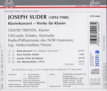 Joseph Suder (1892-1980): Klavierkonzert, CD