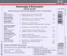 Franz Vorraber - Hommage a Schumann, CD