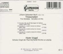 Johann Sebastian Bach (1685-1750): Triosonaten BWV 525-528, CD