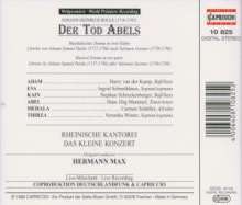 Johann Heinrich Rolle (1716-1785): Der Tod Abels, CD