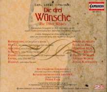 Carl Loewe (1796-1869): Die drei Wünsche op.42 (Komisches Singspiel), 2 CDs