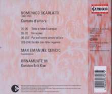 Domenico Scarlatti (1685-1757): Cantate d'Amore, CD