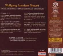 Wolfgang Amadeus Mozart (1756-1791): Kirchensonaten für Orgel &amp; Orchester Nr.1-17, Super Audio CD