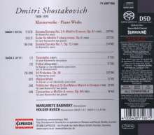Dmitri Schostakowitsch (1906-1975): Klaviersonaten Nr.1 &amp; 2, 2 Super Audio CDs
