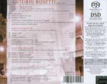 Antonio Rosetti (1750-1792): Klavierkonzert G-Dur (Murray C2), Super Audio CD