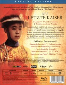 Der letzte Kaiser (Blu-ray), Blu-ray Disc