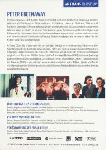 Peter Greenaway - Arthaus Close-Up, 3 DVDs
