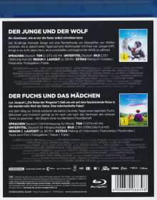 Der Fuchs und das Mädchen / Der Junge und der Wolf (Blu-ray), 2 Blu-ray Discs