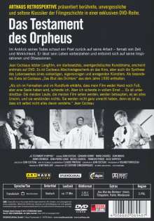 Das Testament des Orpheus (OmU), DVD