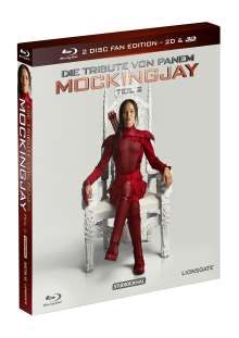 Die Tribute von Panem - Mockingjay Teil 2 (Fan Edition im Digipack) (3D Blu-ray), Blu-ray Disc