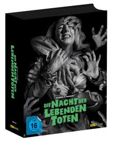 Die Nacht der lebenden Toten (1968) (Collector's Edition) (Ultra HD Blu-ray &amp; Blu-ray im Steelbook), 1 Ultra HD Blu-ray und 2 Blu-ray Discs