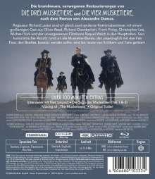 Die Musketiere: Einer für Alle - Alle für einen! (Ultra HD Blu-ray &amp; Blu-ray), 2 Ultra HD Blu-rays und 2 Blu-ray Discs