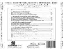 Tropen des Gregorianischen Chorals, CD