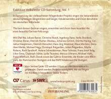 Volkslieder Vol.1 - Exklusive Volksliedersammlung, CD