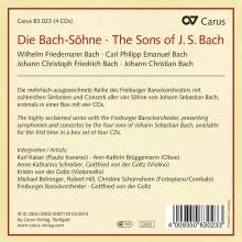 Musik der Bach-Söhne, 4 CDs