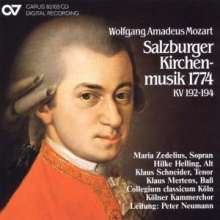 Wolfgang Amadeus Mozart (1756-1791): Messen KV 192 &amp; 194, CD