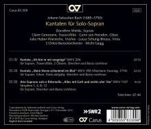 Johann Sebastian Bach (1685-1750): Kantaten BWV 199 &amp; 204, CD