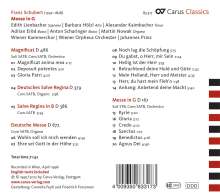 Franz Schubert (1797-1828): Messen D.167 &amp; 872, CD