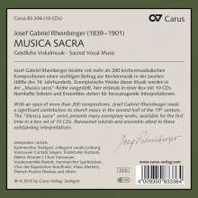 Josef Rheinberger (1839-1901): Musica Sacra - Geistliche Vokalmusik, 10 CDs