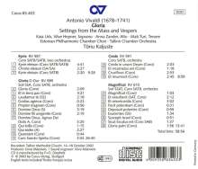 Antonio Vivaldi (1678-1741): Gloria RV 589, CD