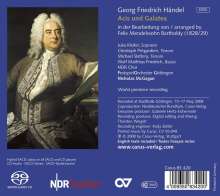 Georg Friedrich Händel (1685-1759): Acis und Galatea (in der Fassung Mendelssohns), Super Audio CD