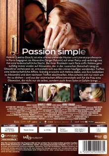 Passion Simple, DVD