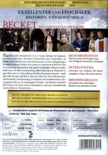 Becket, DVD