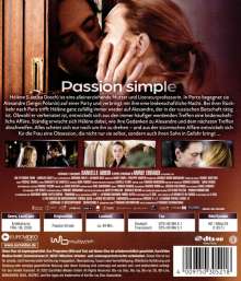 Passion Simple (Blu-ray), Blu-ray Disc